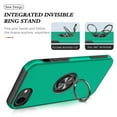 thumbnail image 3 of for iPhone 7 / 8 / SE 2020 / SE 2022 Case, 360° Rotatable Ring Holder Kickstand Dual Layer Military-Grade Drop Tested Protection Support Car Holder Mount Magnetic Absorbing Bumper Case, Darkgreen, 3 of 7