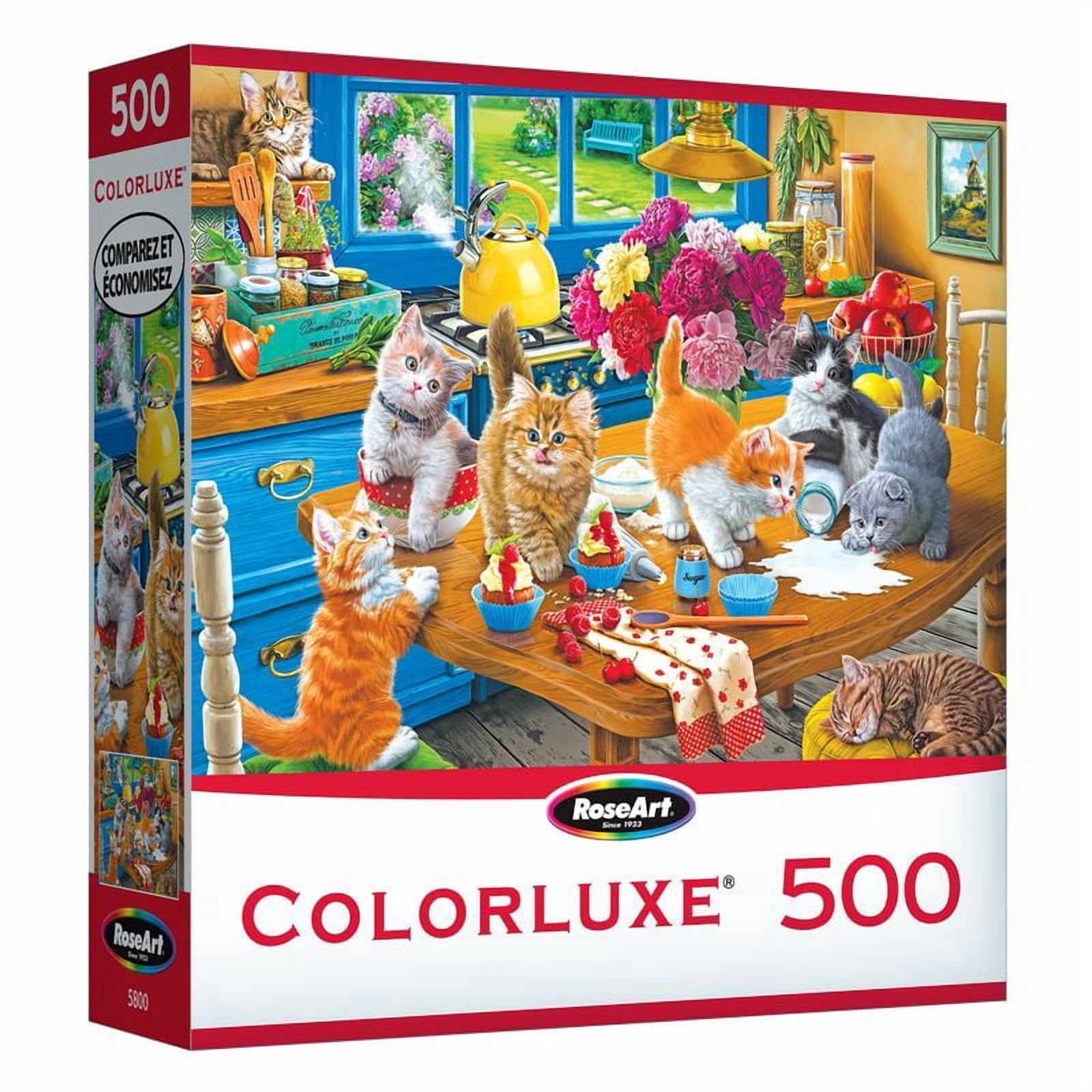 COLORLUXE 500PC KITTENS IN THE KITCHEN