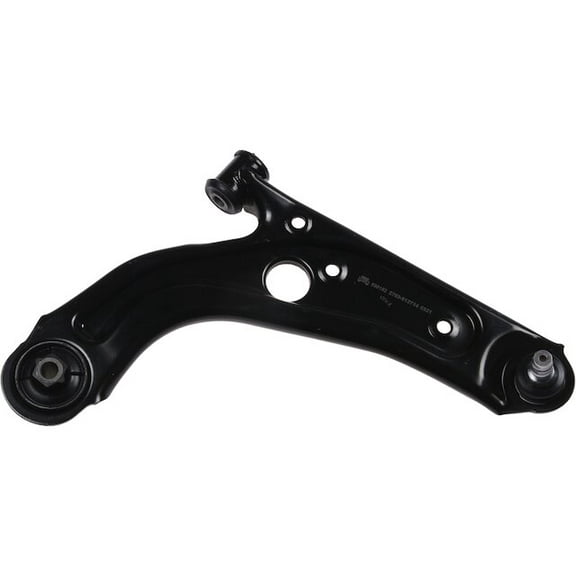 Front Right Passenger Side Lower Control Arm with Ball Joint - Compatible with 2012 - 2017 Fiat 500 1.4L 4-Cylinder Naturally Aspirated (From 2/13/2012) 2013 2014 2015 2016
