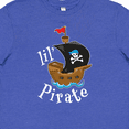 thumbnail image 4 of Inktastic Lil' Pirate pirate ship, blue bandana Youth T-Shirt, 4 of 5