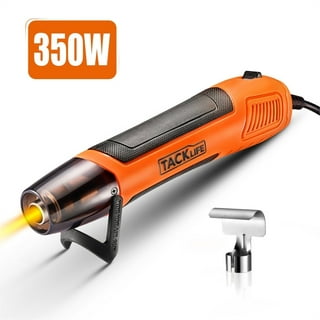 1850W Heat Gun Variable Temperature Settings 122?~1202??50?- 650??, AUTOXEL  Fast Heat Hot Air Gun, Durable& Overload Protection, with 4 Nozzels for  Shrink Wrap,Vinyl, Crafts, Epoxy Resin 