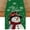 Green, variant on Smile Snowman Let It Snow Christmas Winter Red Table Runner 13 x 72 Inch