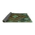 thumbnail image 2 of Ahgly Company Indoor Rectangle Persian Turquoise Blue Traditional Area Rugs, 3' x 5', 2 of 4