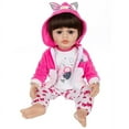 thumbnail image 5 of Babysbule Reborn Soft Doll Clothes 20-23 Inch Rose Owl Set – Plush Hooded Outfit for Girls & Boys Dolls – Eco-Friendly Accessories for Kids Age 3+, Birthday & Holiday Gift Collectibles, 5 of 5