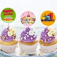 thumbnail image 4 of 500pcs/roll Happy Birthday Sticker Birthday Party Celebration Gift Decoration Round Sticker, 4 of 6