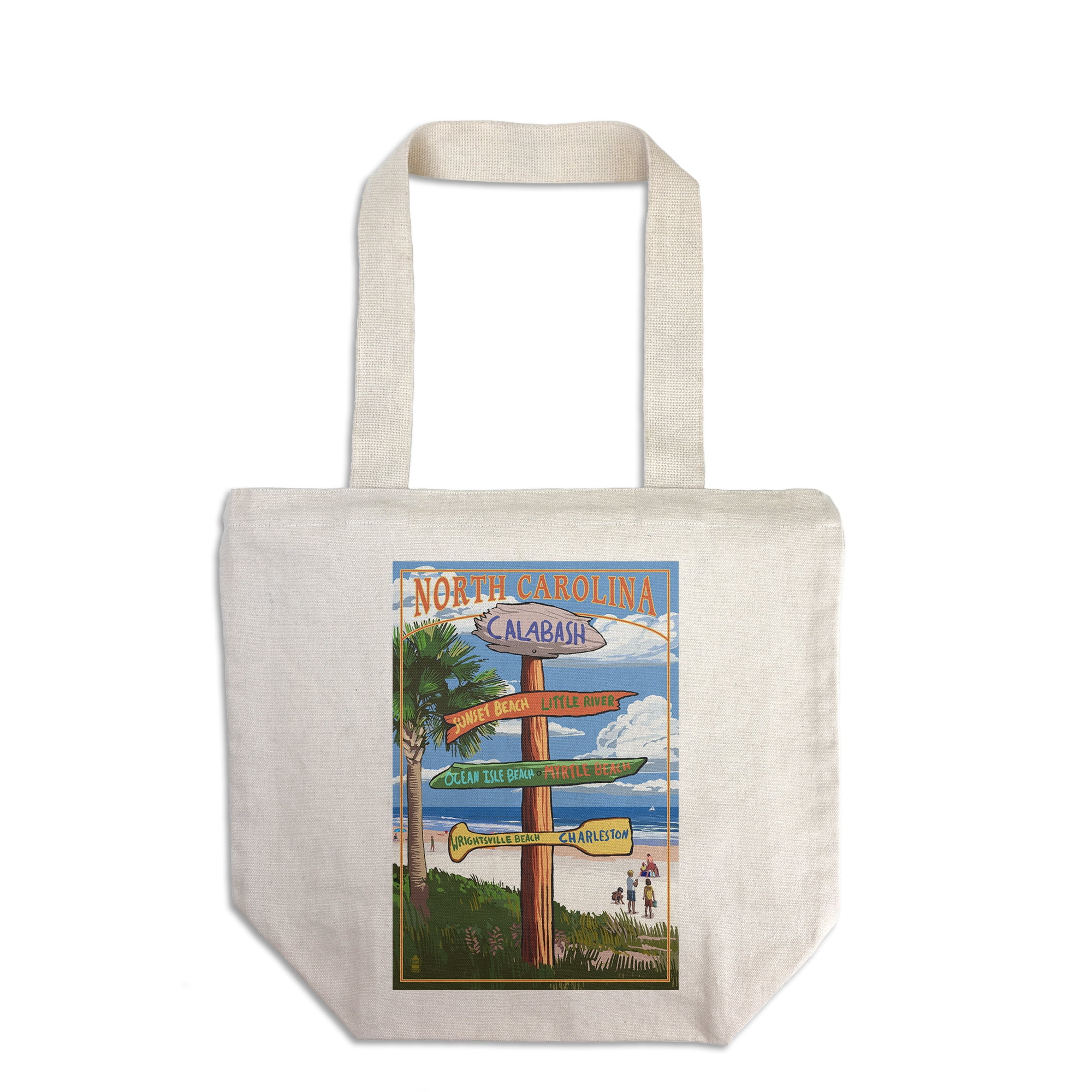 Calabash, North Carolina, Sign Destinations (100 Cotton Canvas