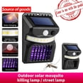 thumbnail image 3 of Lámpara solar para matar mosquitos Sensor de movimiento Garden Street Wall Light (W792-2) Ehuebsd Nuevos Originales, 3 of 9