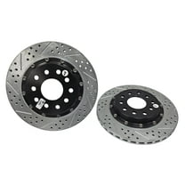 Baer Brakes 2302082 EradiSpeed  Rear 2-piece Performance Brake Rotors, SDZ