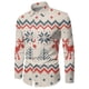 thumbnail image 2 of Camisa de hombre de moda de alta calidad con botones, camisa navideña, camisa de diseño informal, blusas navideñas de manga larga, blusas de solapa para hombre, 2 of 4