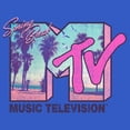 thumbnail image 2 of Men's MTV Spring Break Beach Logo  Graphic T-Shirt, 2 of 5