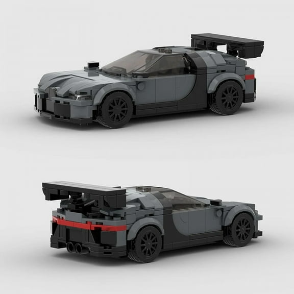 Pur Sport MOC Car Series Building Blocks Model Sets Sports Racing City Speed Champion Educational Bricks Vehicle Toys Kids Gifts