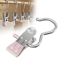 thumbnail image 2 of 1Pc Portable Laundry Drying Clip, Multi Use Clothes Drying Hook, Strap Clip for Hanging Clothes, Space Saving Drying Clip, Adjustable Laundry Hanger, Compact Clothes Pin, Versatile Drying Accessory, 2 of 5