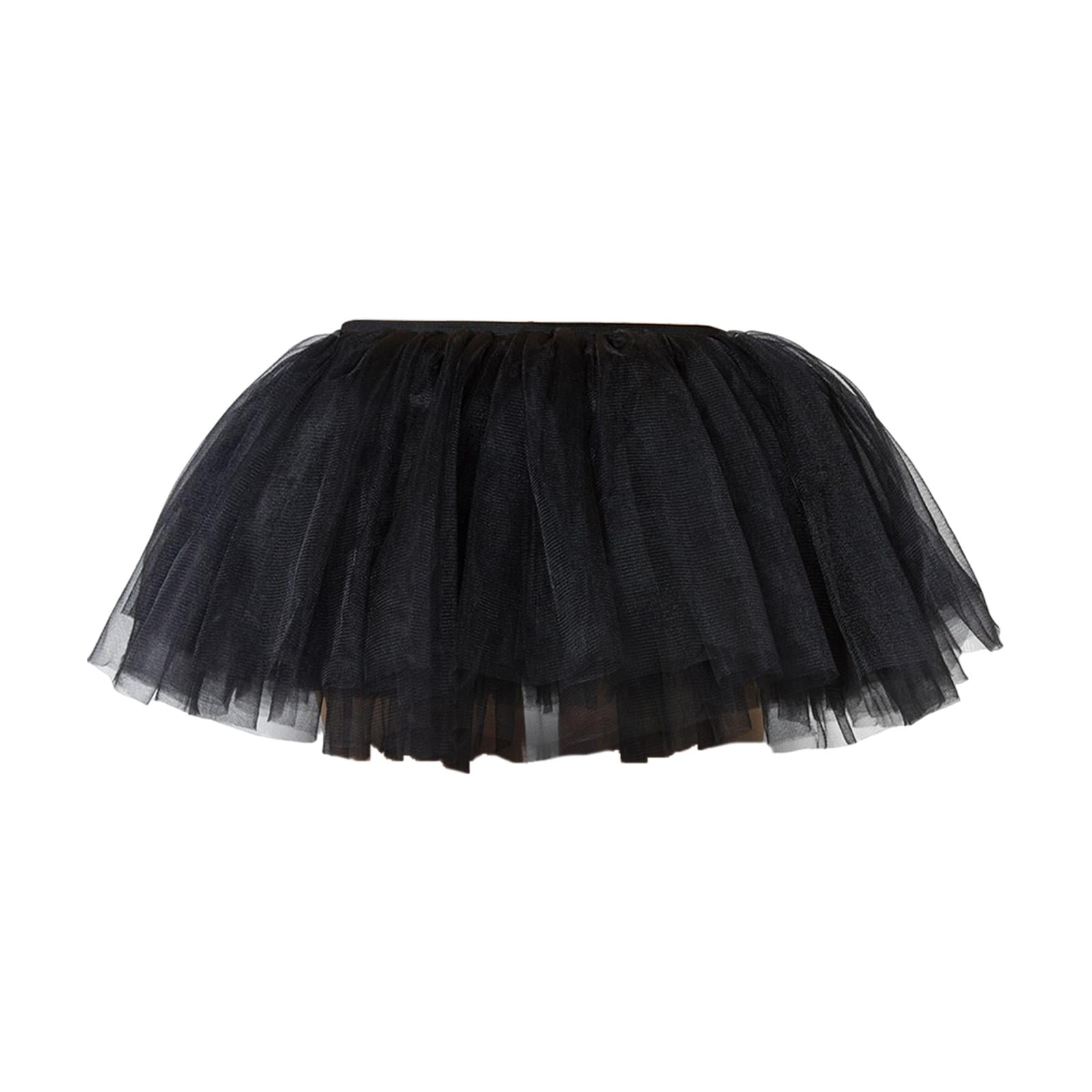 Layered Women Tulle Tutu Skirt Adults Cosplay Ballet Dress Dance