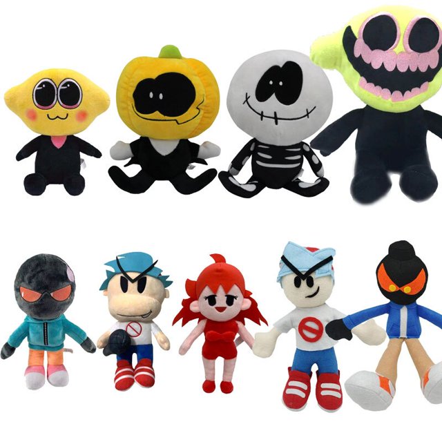 9 Styles 20-30cm Kid Funkin Plush Toy Soft Stuffed Toy Perfect Gift For Boyfriend Or Boyfriend zhangyuxiang LED