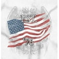 thumbnail image 2 of United States Flag Patriotic American Men's Graphic T Shirt Tees Brisco Brands S, 2 of 6