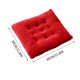 thumbnail image 3 of Cojín de Asiento Acolchado para Silla de Oficina o Residencia | Almohadón de Asiento de Ante Grueso con Correa Antideslizante, Soporte Ergonómico para Glúteos, Funda Lavable, Cojín Cuadrado para, 3 of 5