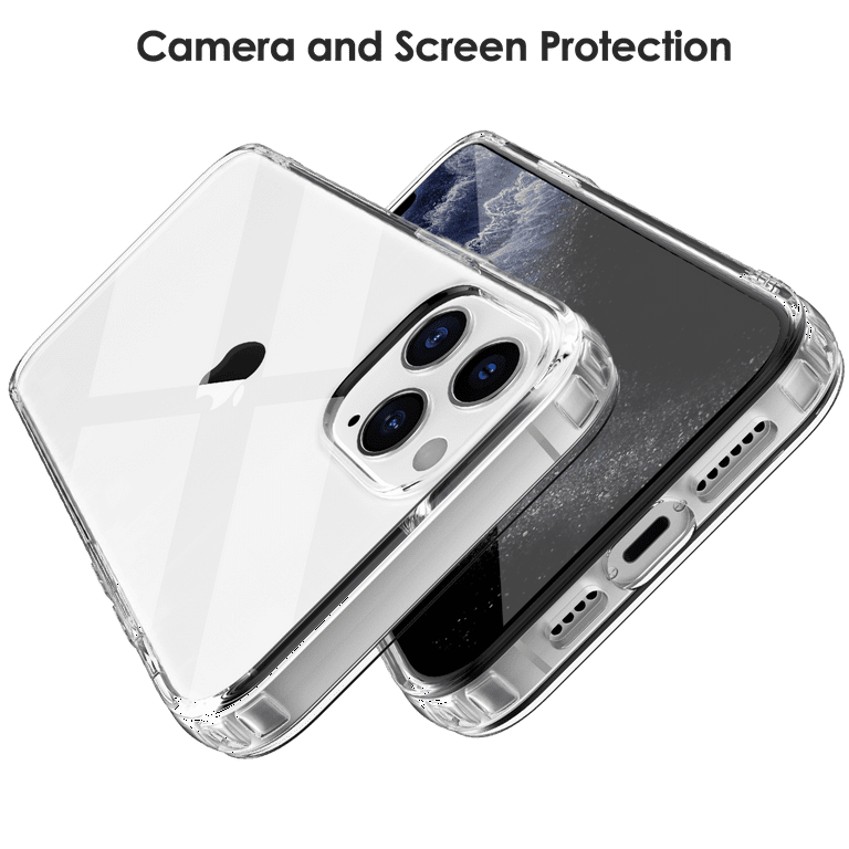 Shamo's iPhone 12 Mini Clear Case: Premium Soft TPU Material, Slim Design,  Lightweight, Transparent, Precise Fit, Durable Protection, Flexible, Raised