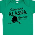 thumbnail image 4 of Inktastic Someone in Alaska Loves Me Boys or Girls Baby Bodysuit, 4 of 5