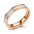 thumbnail image 1 of pitrice Women Ring Hand Decoration Beautiful Dressing Decors Wedding Engagement Romantic Shiny Ladies Rings Fashion Accessory Silver Rose gold, 1 of 1