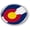 Flexible, variant on BestLicensePlateFrames Colorado State Flag 3D Domed CAR Emblem Badge Sticker Chrome Plastic Round Bezel