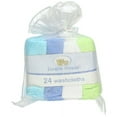 thumbnail image 2 of Luvable Friends Baby Boy Super Soft Bundle Washcloths, Blue, One Size, 2 of 2