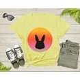 thumbnail image 3 of Cute Bunny Rabbit Animal Silhouette at Sunset for Men Women T-Shirt Bunny Lover Gift T Shirt for Men Women Kids Boys Girls Graphic TShirt, 3 of 8