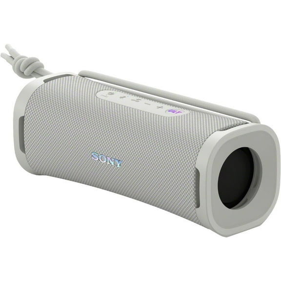 Restored Sony ULT FIELD 1 Wireless Ultra Portable Bluetooth Compact Speaker, IP67 Waterproof, Dustproof, Shockproof and Rustproof – Off White (Refurbished)