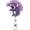 Purple the Vibe is Feral, variant on Nurse Bow Retractable Badge Reel Accessories with Alligator Clip for Nursing Students Social Worker Funny Badge Clip CNA RN Doctor Pink Fun Office Acrylic Badge Holder for Medical ID Card