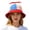 Red, variant on Funny Adult Rainbow Propeller Hat Fisherman Hats Baseball Cap with Propeller Adjustable Cute Cap Snapback Hat for Fun Events