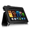thumbnail image 4 of Fintie Folio Case for Kindle Fire HDX 7 - Slim Fit PU Leather Standing Cover with Auto Sleep/Wake, Black, 4 of 7