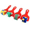 thumbnail image 2 of 4pcs EVA Sponge Roller Paintbrush Paint Graffiti For Children Kids Drawing Kindergarten Art New, 2 of 2