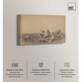 thumbnail image 2 of Gloucester, Massachusetts, 1872 Canvas Classic Sketches by Art Remedy, Gallery Wrapped, 15" x 10", 2 of 7