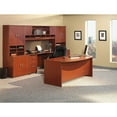 thumbnail image 2 of Series C 72" Bow Front Desk Shell in Mahogany - Engineered Wood, 2 of 6