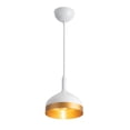 thumbnail image 7 of SC13351WH Artcraft Lighting Dash - 1 Light Pendant-8 Inches Tall and 8 Inches Wide-White/Gold Finish, 7 of 7