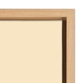 thumbnail image 3 of Kate and Laurel Sylvie MCM Mountains Framed Canvas Wall Art by Rachel Lee of My Dream Wall, 23x33 Natural, Decorative Midcentury Modern Art for Wall, 3 of 9