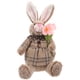 thumbnail image 1 of KAKOWELY Conejo de Pascua decorativo de peluche, adorable muñeco de conejito de Pascua de peluche, 1 of 5