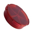 thumbnail image 4 of Divided Serving Tray with Lid Round Snack Container Candy Appetizer Nut Sugar Peanut Dish Home Living Room Restaurant Red, 4 of 7