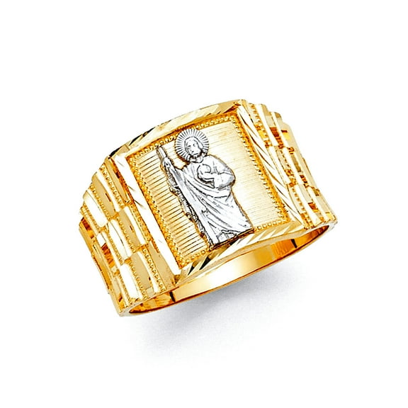 14k Yellow Gold Mens Ring Size 10 Ring for Men - 4.2 Grams