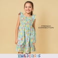 thumbnail image 2 of French Connection Girls Floral Smocked Sundress with Ruffle Straps for Kids (Sizes 4-16), 2 of 8