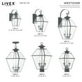 thumbnail image 2 of Beaumont Lane Contemporary Brass Outdoor Wall Lantern in Charcoal, 2 of 9