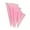 Pink, variant on jiaroswwei 4Pcs Reusable Silicone Icing Piping Cream Pastry Bag Nozzle DIY Cake Baking Tool