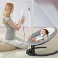 Baby Swing for Infants, bluetooth Swing with Shaking Motions, Smooth