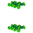 thumbnail image 2 of Toystoory Paquete de 12 tornillos universales para freno de bicicleta de montaña M5x10mm Tornillos de montaje para frenos de disco de bicicleta Verde 2Conjunto, 2 of 6
