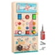 thumbnail image 2 of Tablero de actividades Montessori con LED, tablero de actividades con destornillador, tablero sensorial con luces LED, juguete para viajes, regalos, 2 of 8