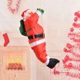 thumbnail image 2 of RKSTN Fall Decorations for Home 60cm Christmas Pendant Santa Claus Hanging Doll Ladder Rope Climbing Tree Decor Decorations, 2 of 2