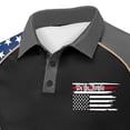 thumbnail image 3 of Fnnxeal Mens Polo Shirts Summer Collared Short Sleeve Fourth of July Casual Graphic Polo Black Shirts for Men Size 2XL, 3 of 4