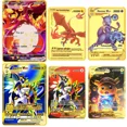 thumbnail image 2 of Cartas de Metal Pokémon, Cartas en inglés, Iron Cards, Mewtwo, Pikachu, Gx, Charizard, Vmax, 2024, 2 of 5