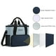 thumbnail image 5 of Bolsa Térmica TOURIT Aislante Suave 14.6L para 24 Latitas para Exteriores Gris Azul, 5 of 8