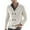 White, variant on Kureaily Men's Fashion Cardigan Sweater Double Sweater Knitted Men's Cardigan Solid Color Large Pocket Jacket