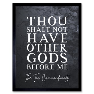 Philippians 4:13 Bible Verse Motivational Poster - 12x18 Inch Inspirational Wall Art Print